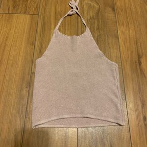 Pink Halter Top
